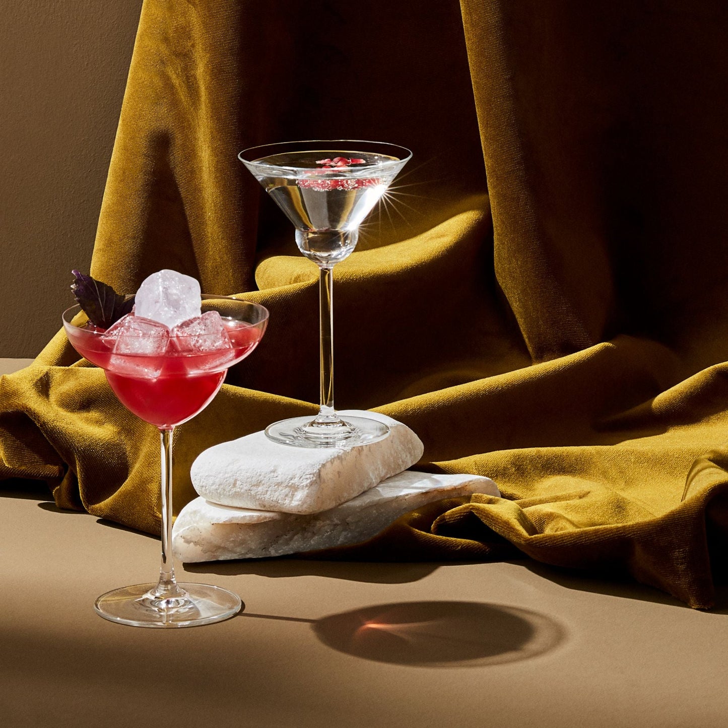 Vintage Set of 6 Margarita Glasses 400cc