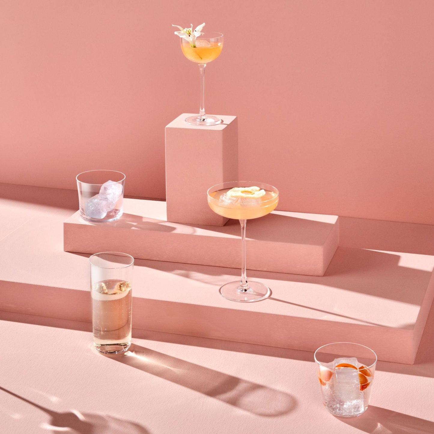Savage Set of 6 Low Ball Glasses