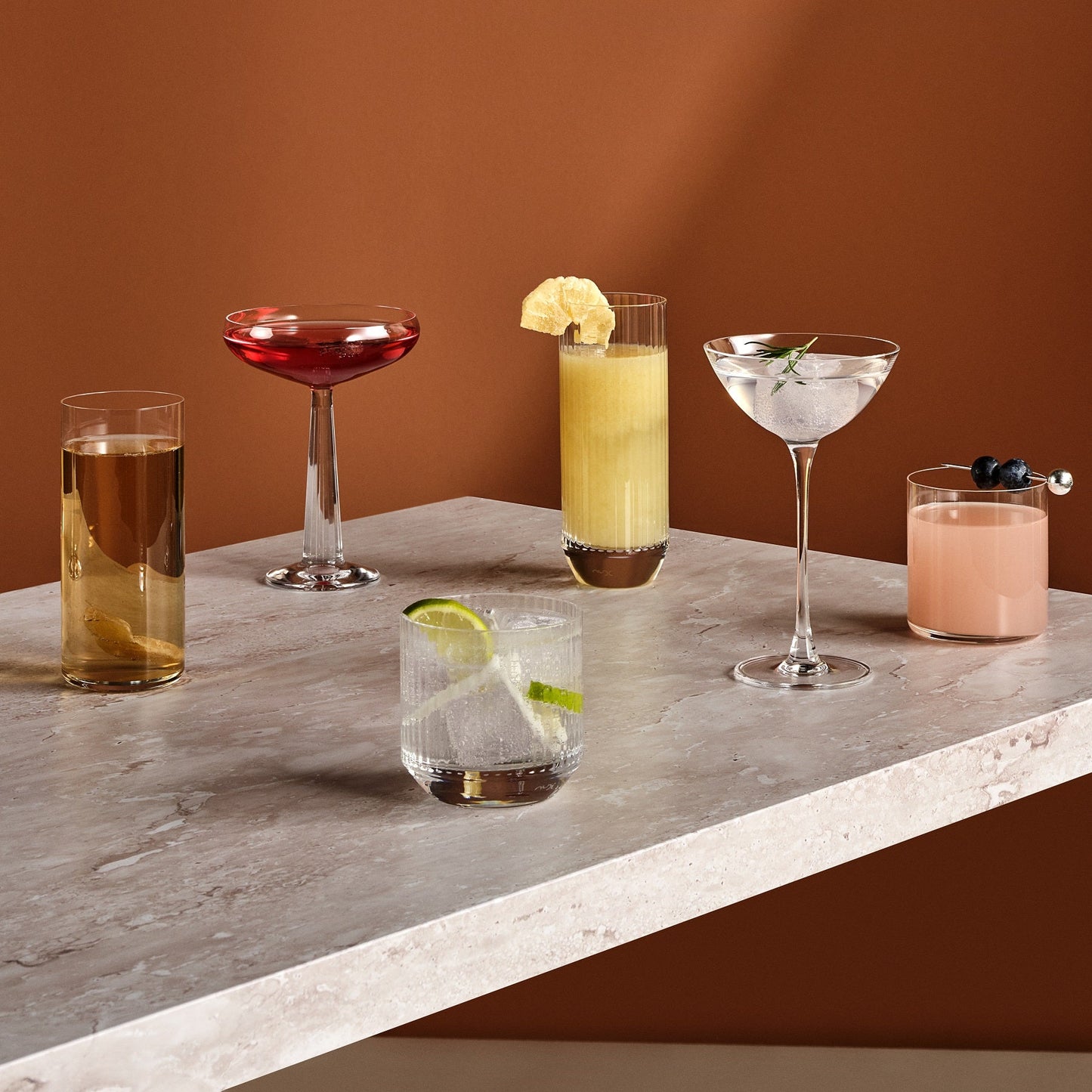 Big Top Set of 6 Whisky DOF Glasses