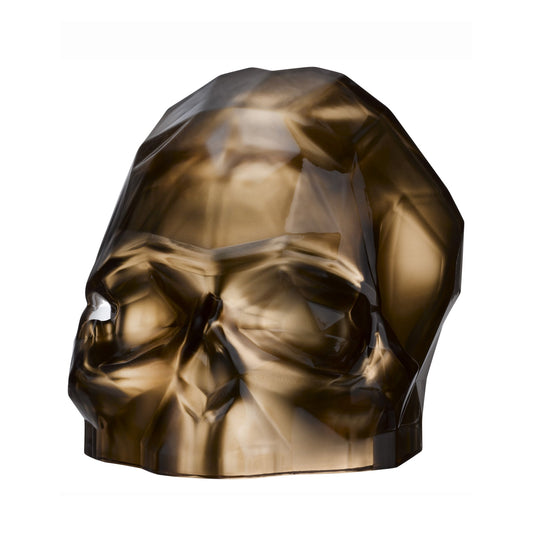 Memento Mori Faceted Skull Copper Large