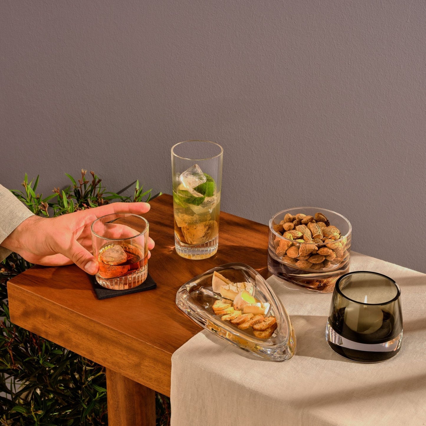 Caldera Set of 6 Whisky Glasses 325cc