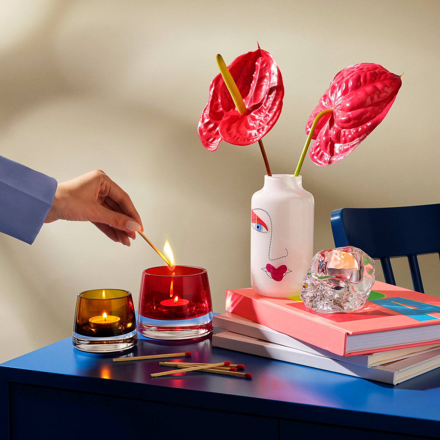 Memento Mori Tealight Holder
