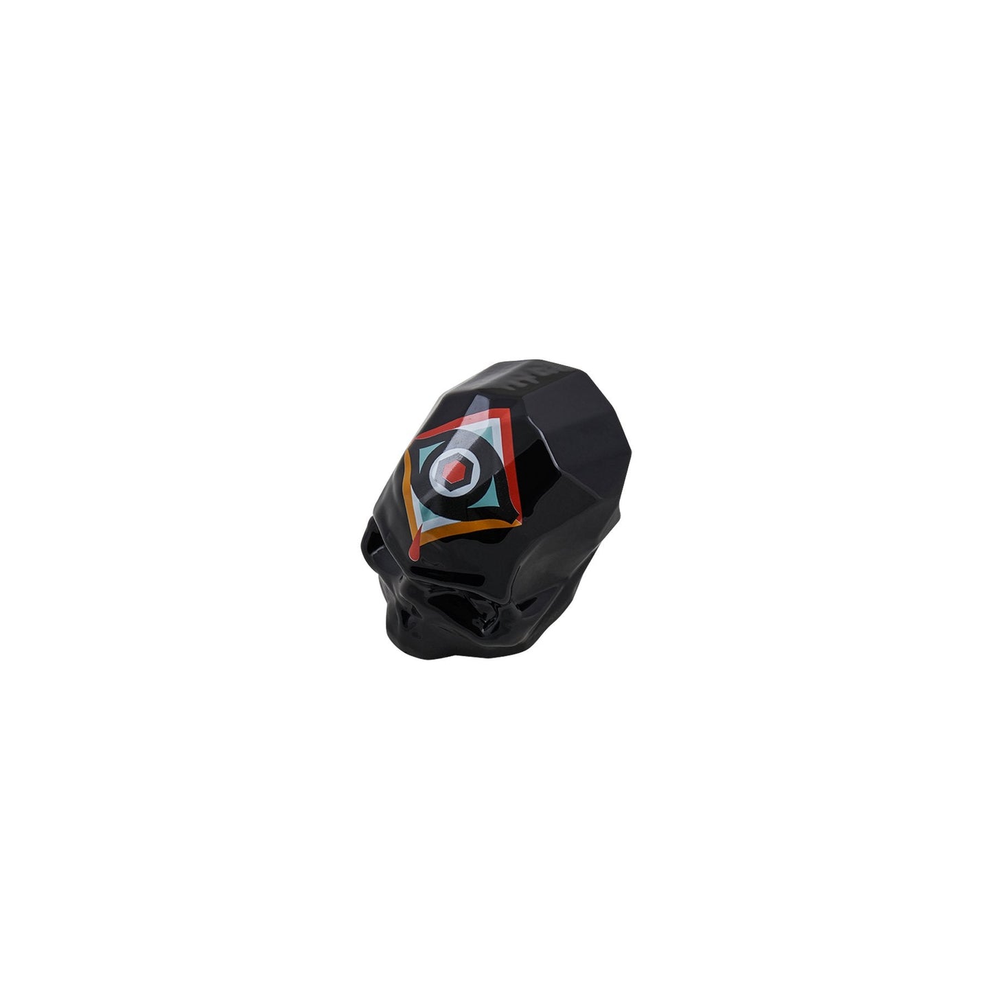 NUDE Rock and Pop Artist Collection Skull Small by Luca Font version1 top view