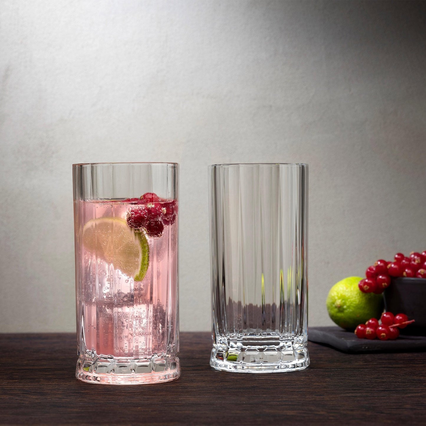 Wayne Set of 4 High Ball Glasses 250 cc