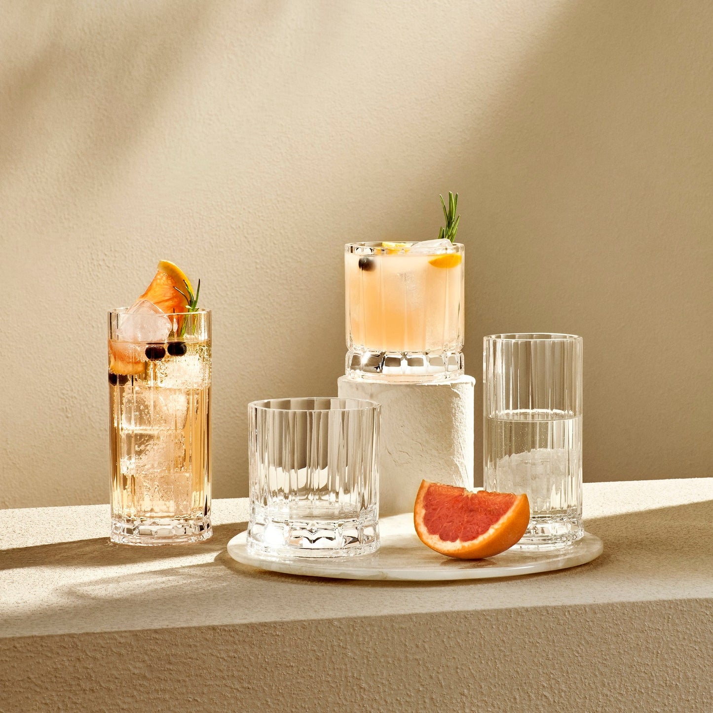 Wayne Set of 6 SOF Whisky Glasses 250cc