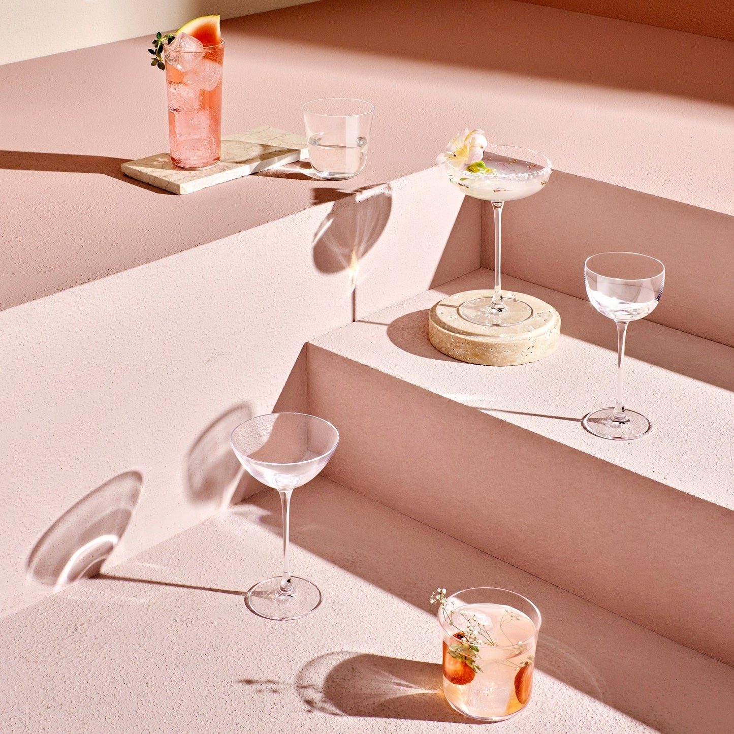 Savage Set of 6 High Ball Glasses