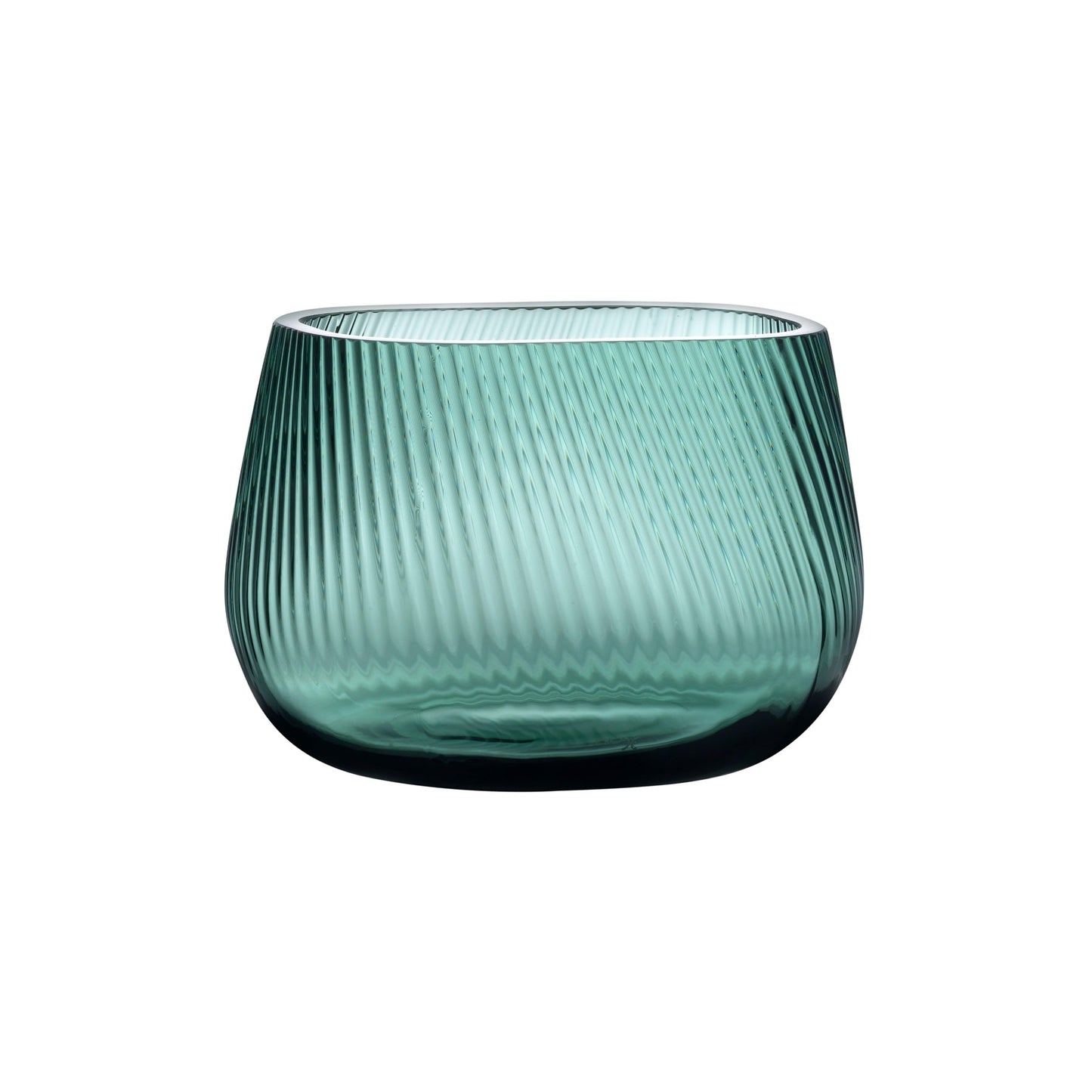 Nude Opti Vase by Defne Koz in smoked green