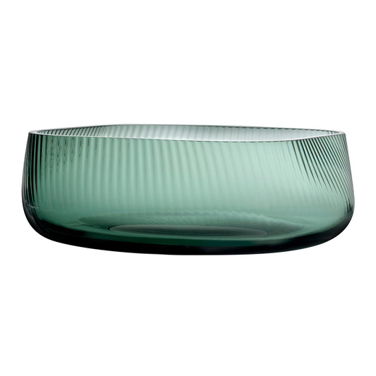 Nude Opti Vase by Defne Koz smoked green