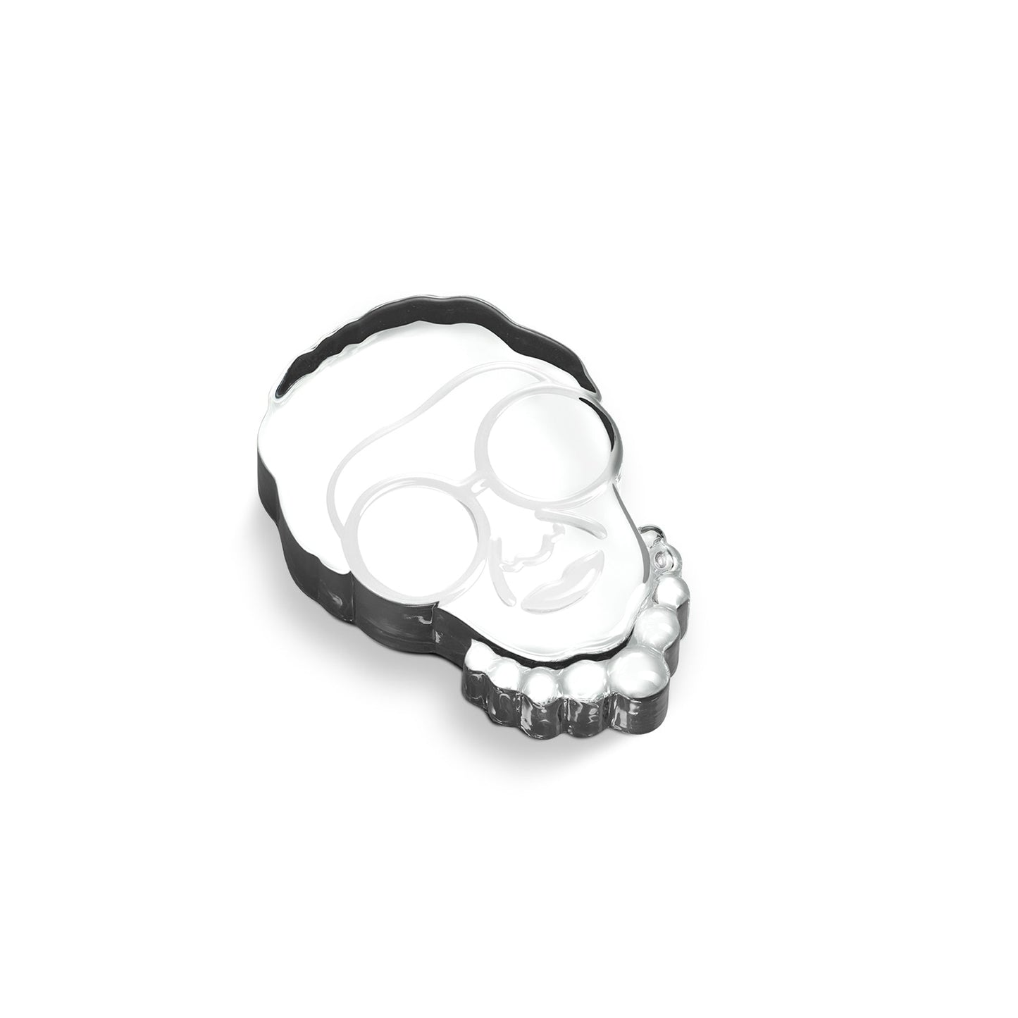Iris Apfel Paperweight Clear side image