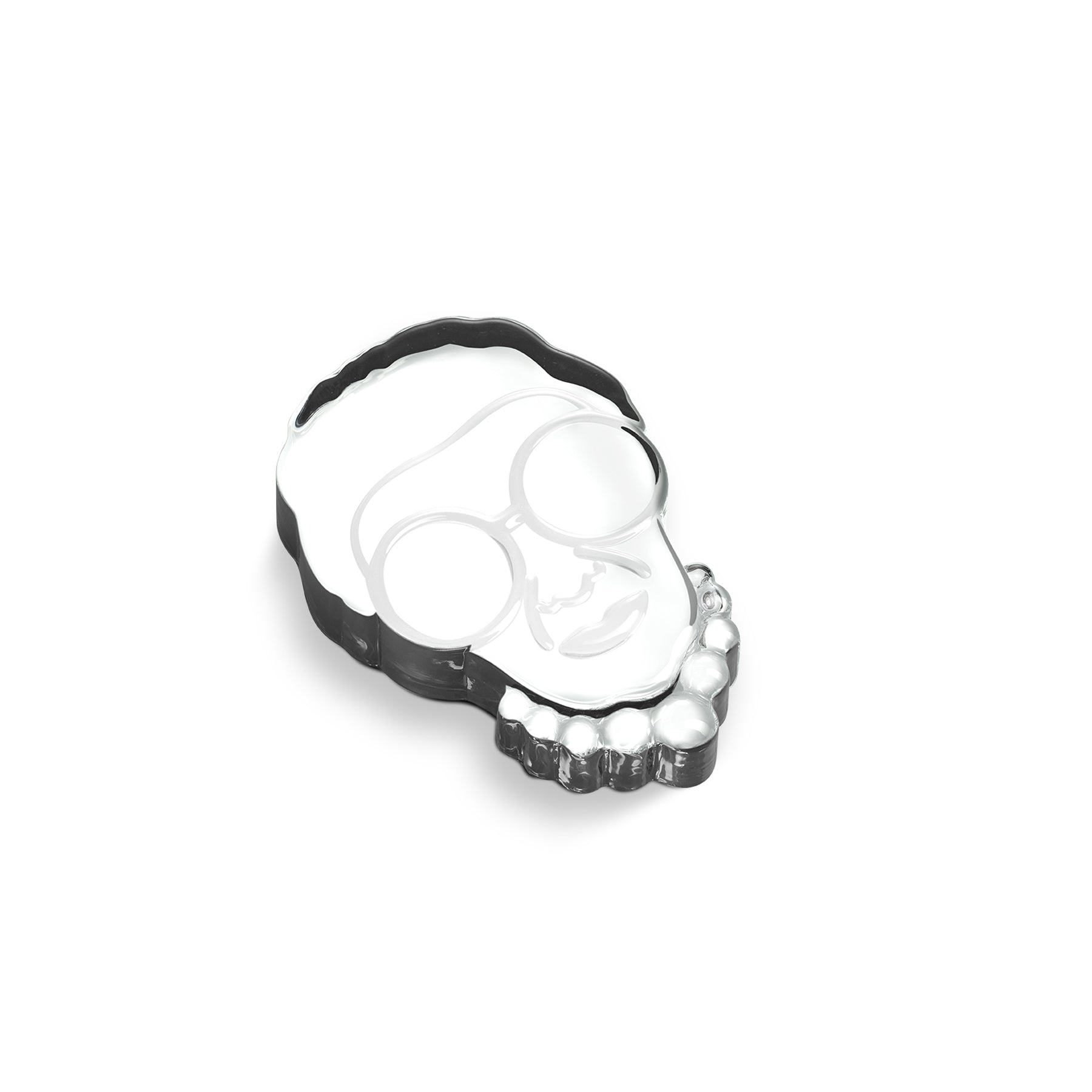 Iris Apfel Paperweight Clear side image
