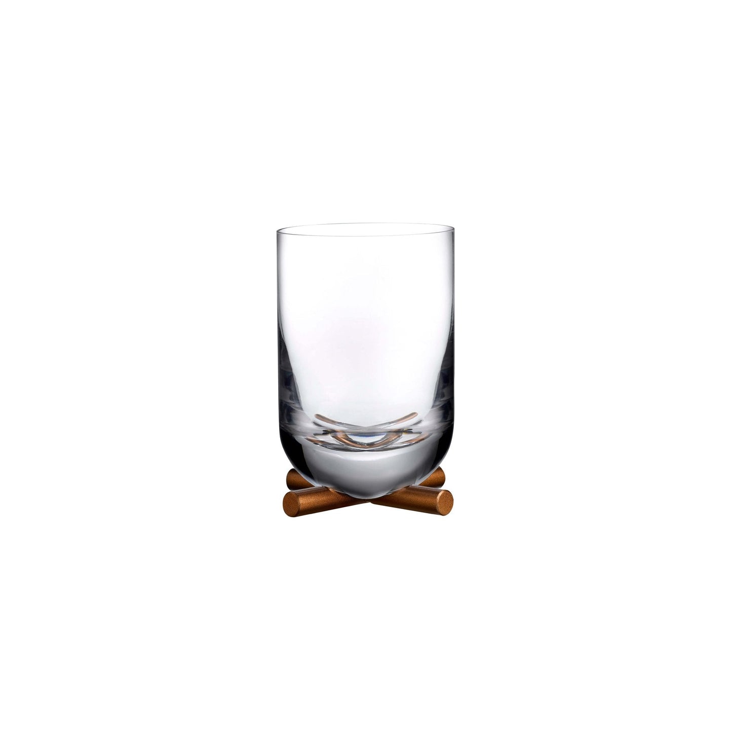 Camp Whisky DOF Glass With Brass Base