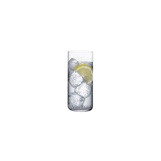Finesse Grid Set of 4 Long Drink Glasses