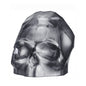 Memento Mori Faceted Skull Silver Large