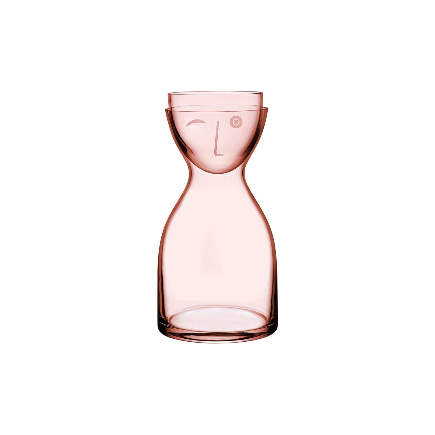 Mr. & Mrs. Night Water Set Short Dusty Rose