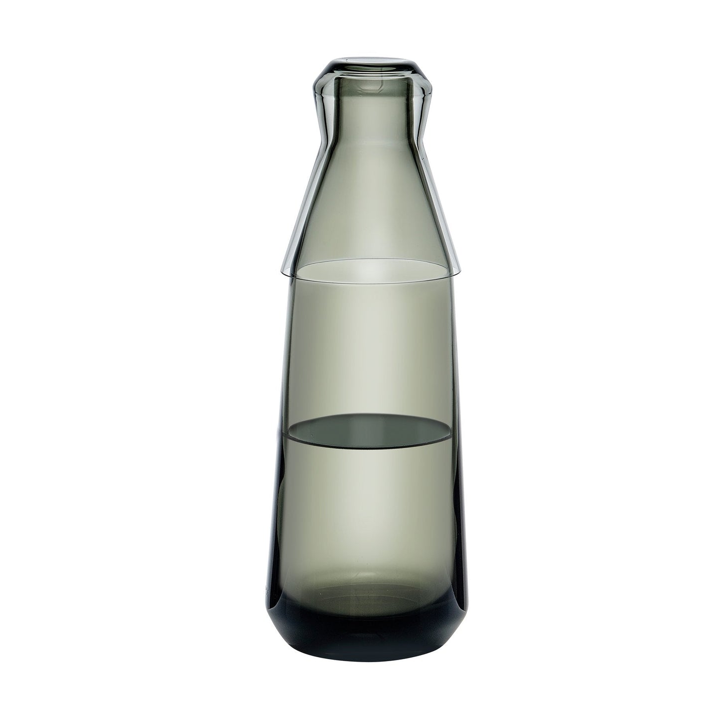 Rhythm Water Carafe with Glass Smoke