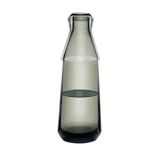 Rhythm Water Carafe with Glass Smoke
