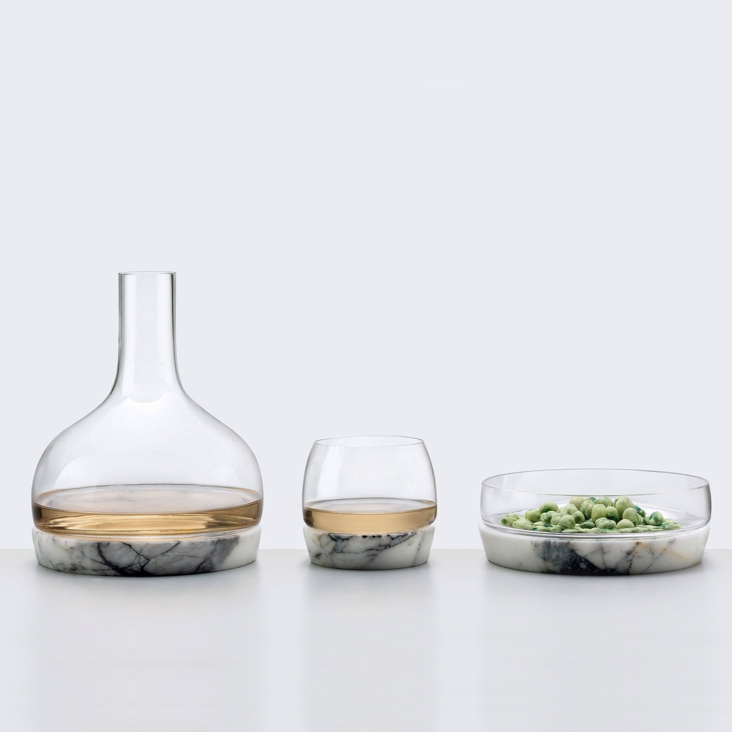 Chill Bowl with Marble Base L