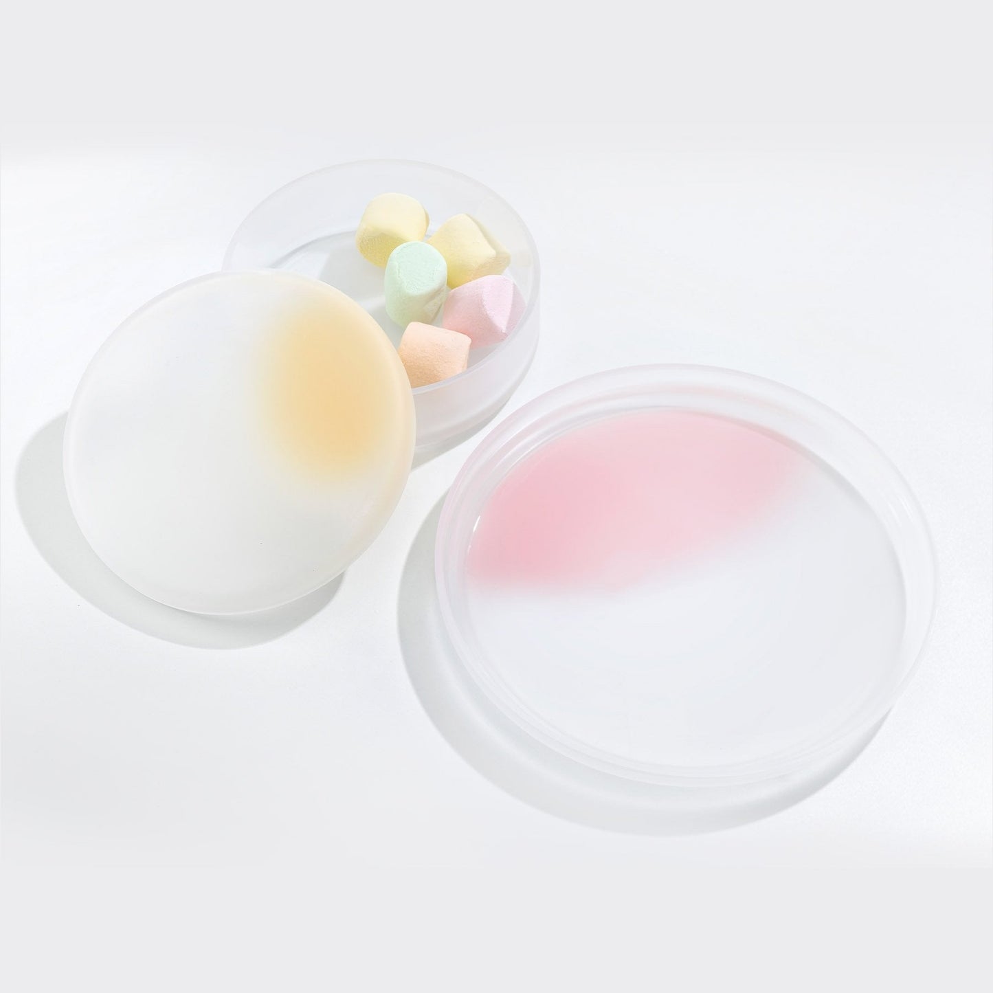 Pigmento Serving Dish 22 cm Pink Sprayed